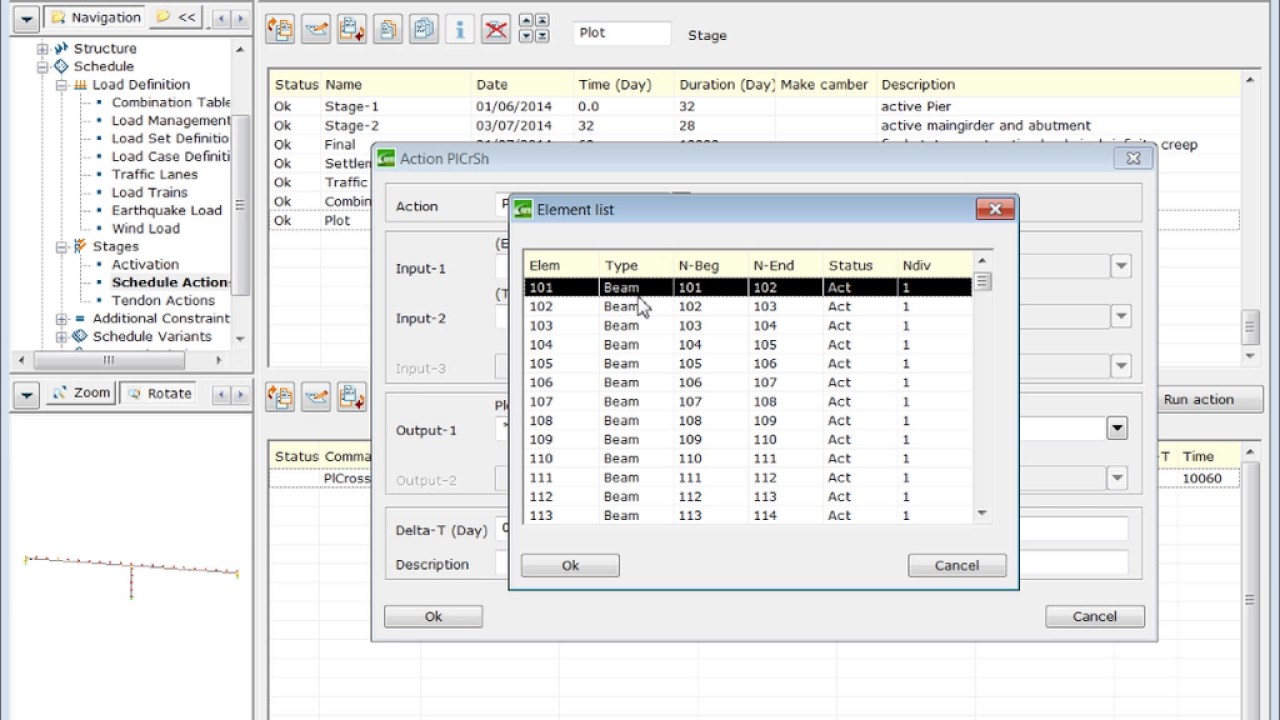 Creating Load Combinations and Plot Files in RM Bridge