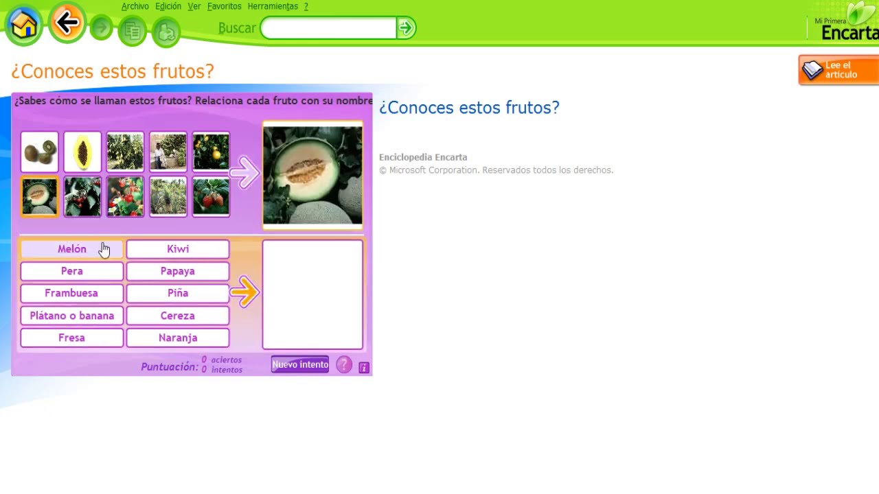 🎮🎮 Mi primera encarta 2009 El rincón del juego Parte 3 🎮🎮