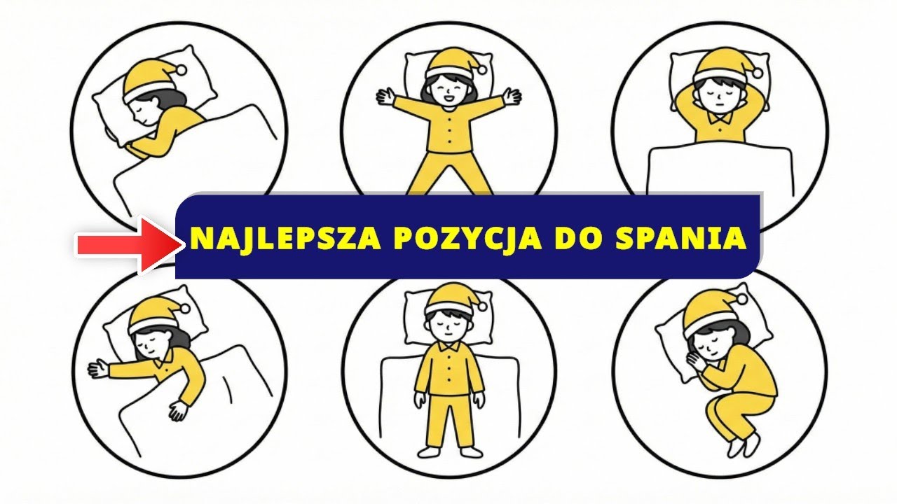 Najlepsze i najgorsze pozycje snu dla Twojego ciała