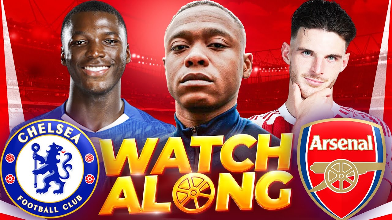 CHELSEA 1-1 ARSENAL | LIVE Premier League Watch Along @deludedgooner