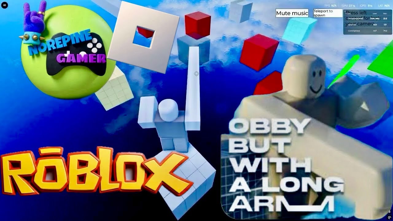 🦾 Obby but with a Long Arm! 💪🏻 in ROBLOX on PC in 4K#roblox#obby#gamer#gaming#pcgaming#game#fyp#word