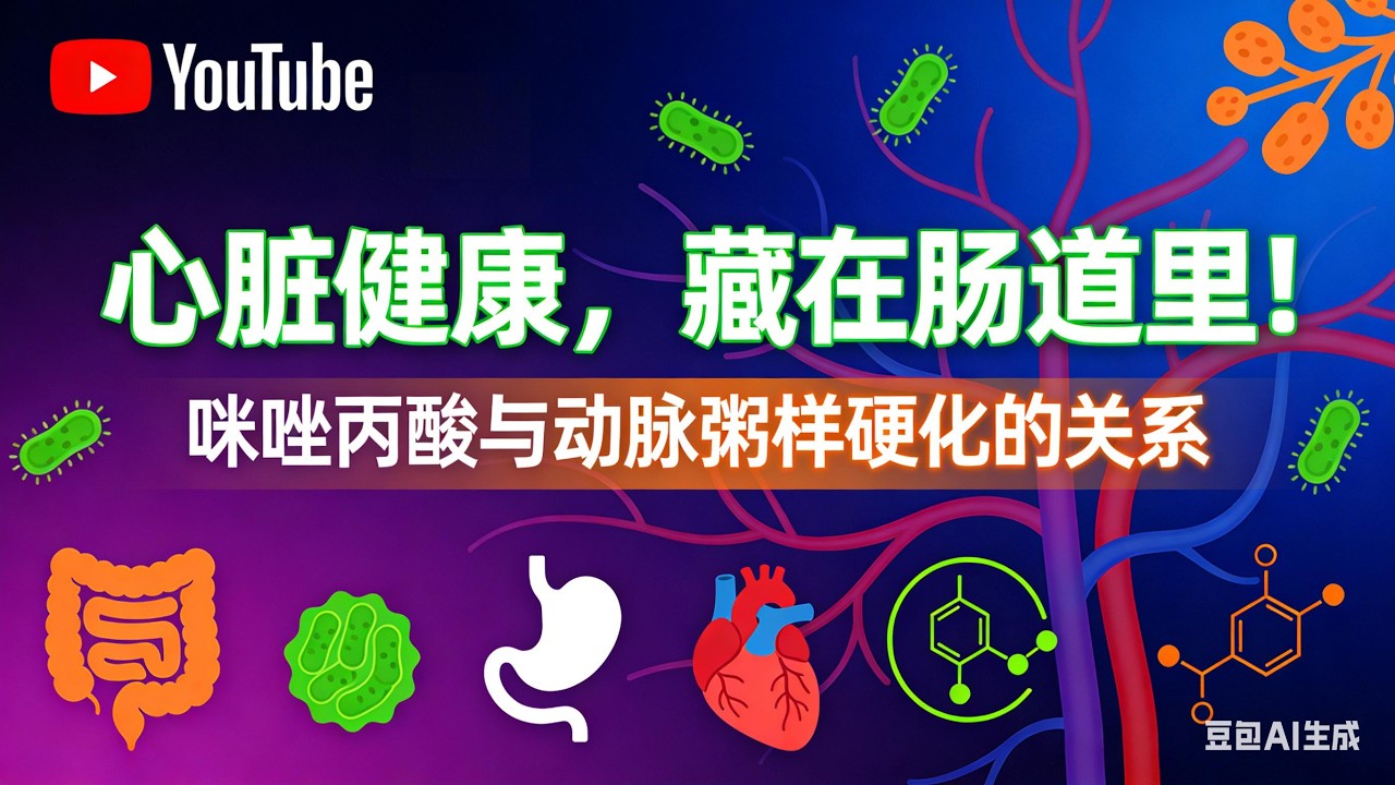 《Nature》研究揭秘：为什么健康饮食也会伤心脏？肠道菌群与咪唑丙酸 (ImP) 如何诱发心血管疾病？