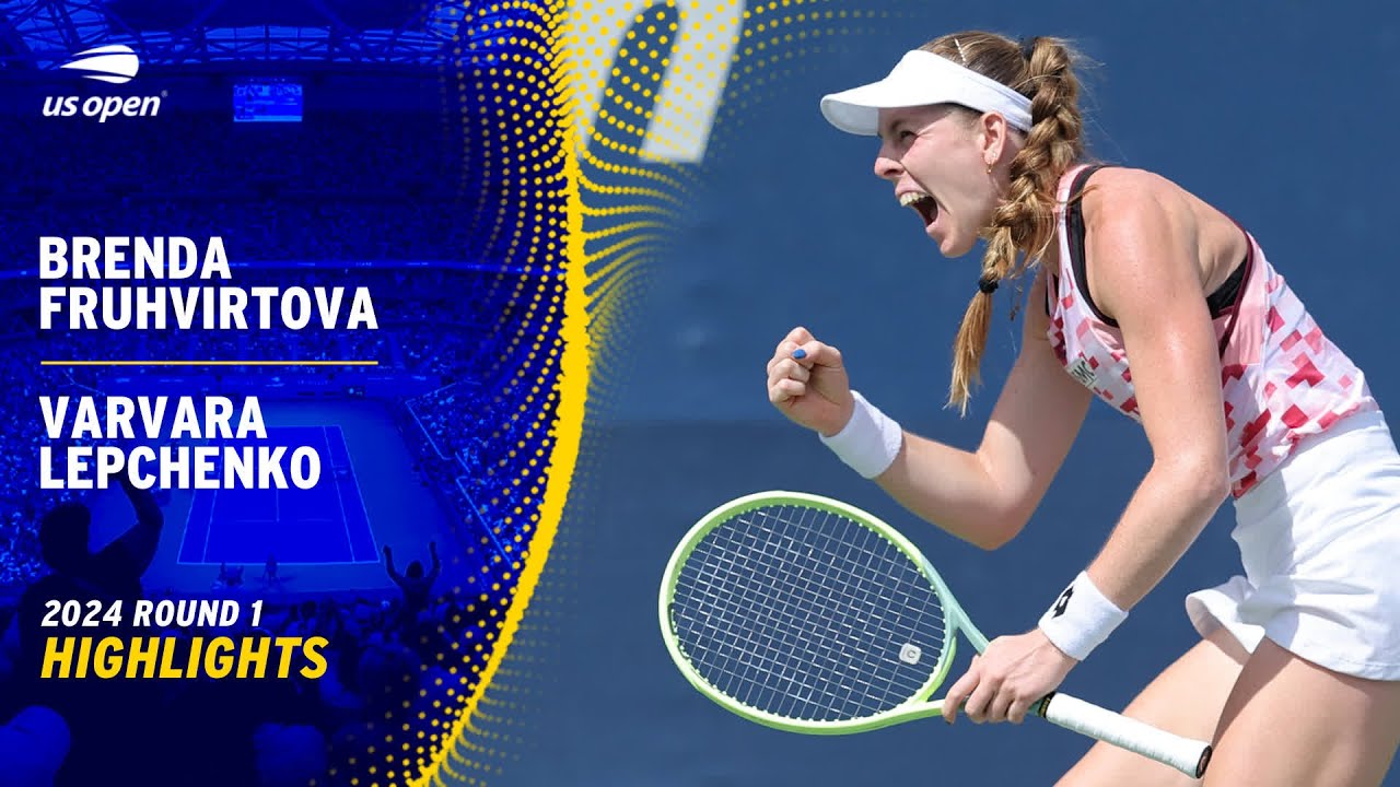 Brenda Fruhvirtova vs. Varvara Lepchenko Highlights | 2024 US Open Round 1