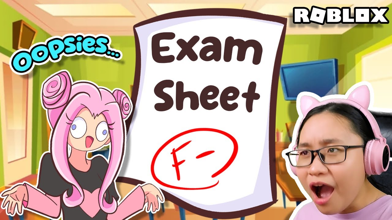 I FORGOT to Study For My EXAM!!! | Roblox | Forgot My Exam
