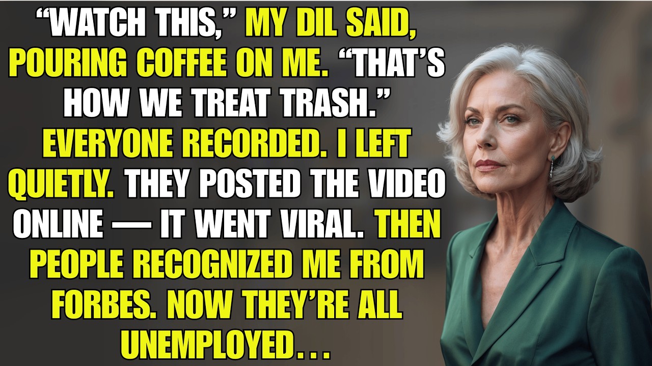 My DIL Said, “Watch This,” Pouring Coffee On Me At Family Brunch. “That’s How We Treat Trash…”