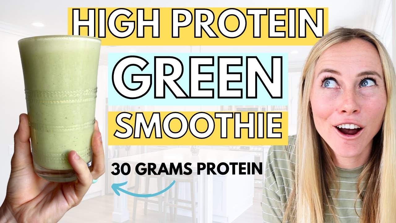 The High Protein Green Smoothie Recipe To Kickstart Your Wellness Goals