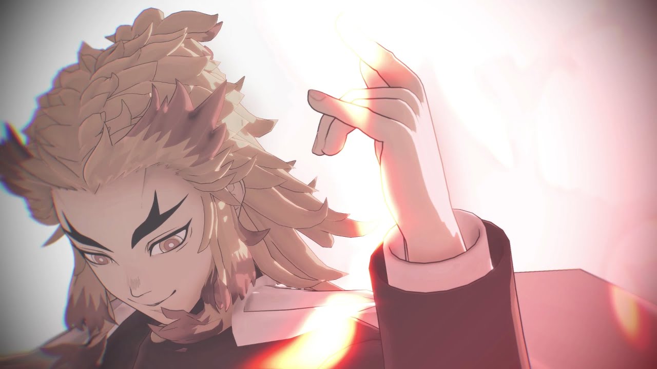 【鬼滅のMMD】ヒアソビ【煉獄杏寿郎】