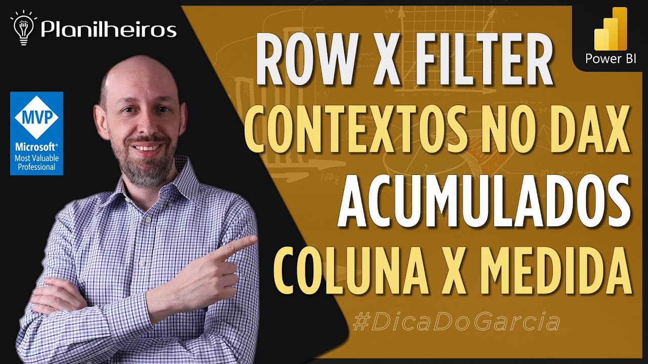Power BI (desktop) - Row Context X Filter Context - Acumulado Geral