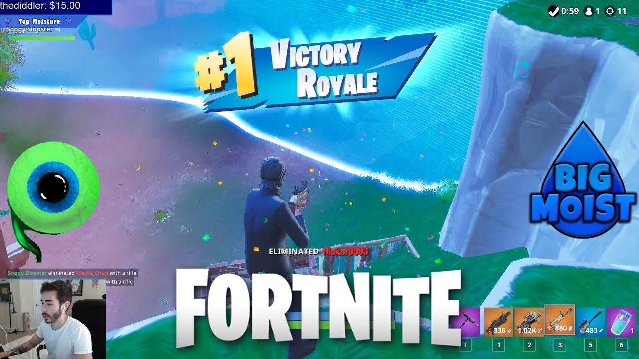 moistcr1tikal Twitch Stream Sep 21st, 2018 [Fortnite] with @jacksepticeye