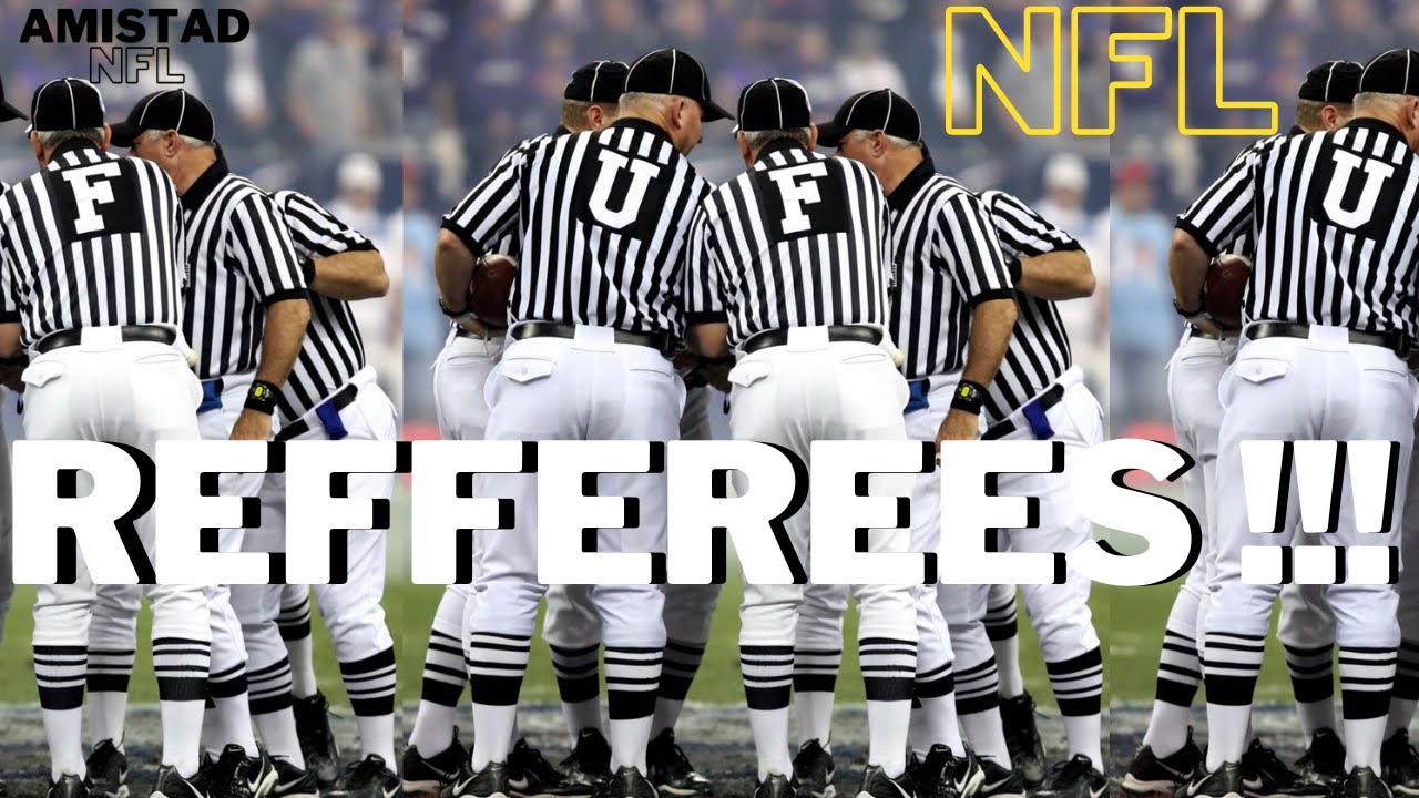 Árbitros NFL  *** Tendencias y perfíl de los REFFEREES