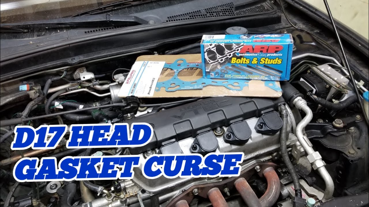 The D17 gets a new Head Gasket and ARP head studs