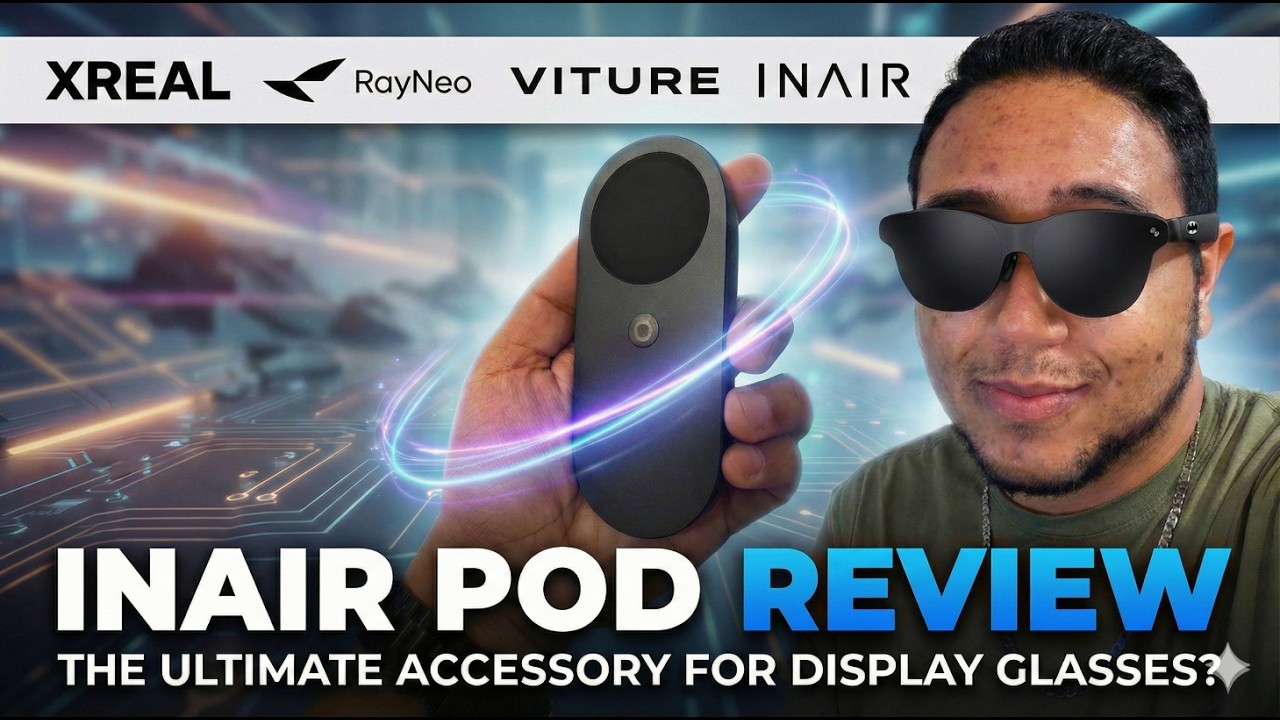 INAIR Pod Review: The Ultimate Accessory for XREAL, RayNeo & Viture?