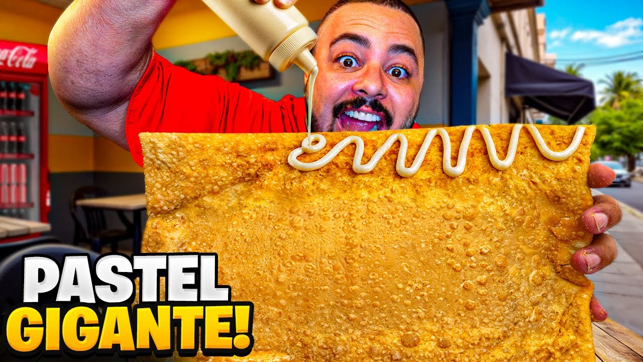 PEDI O MAIOR PASTEL DO PAI  *Pastel Gigante