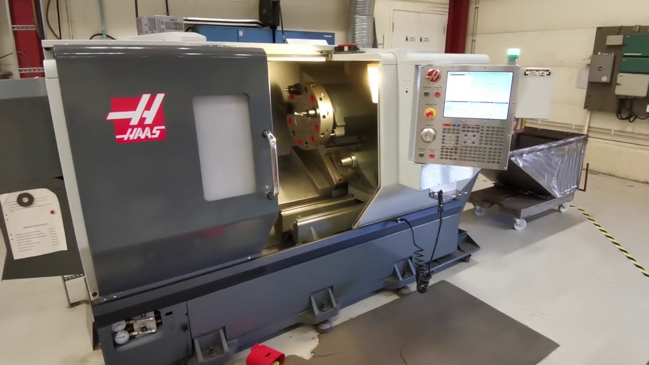M&auml;ta verktyg i Haas ST-20