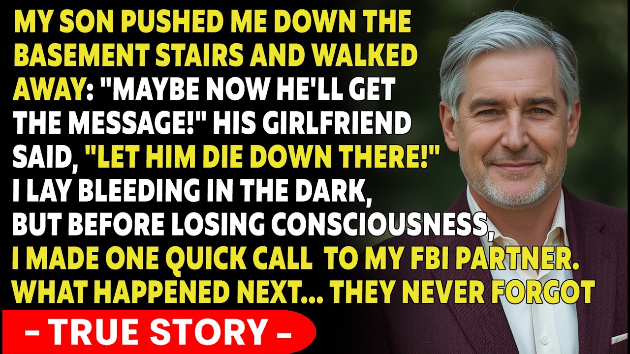 My Son Pushed Me Down The Basement Stairs — But Just One Call To My FBI Partner Changed Everything…