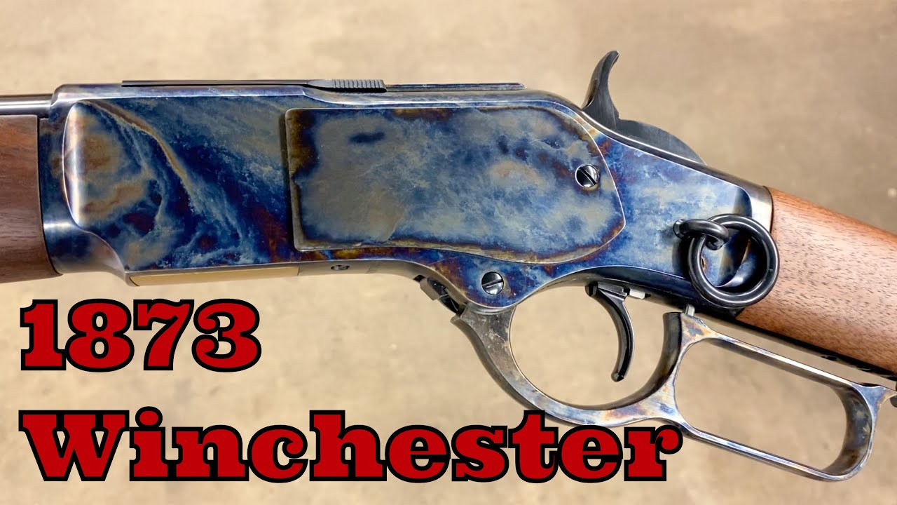 Стрельба из винтовки Winchester 1873 года калибра .357 Magnum на 200 ярдов.