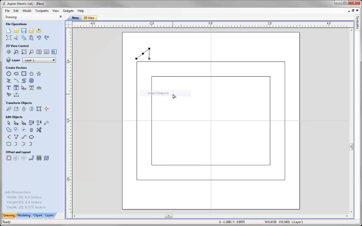 Vectric Tips & Tricks - modeling a Frame Part 1