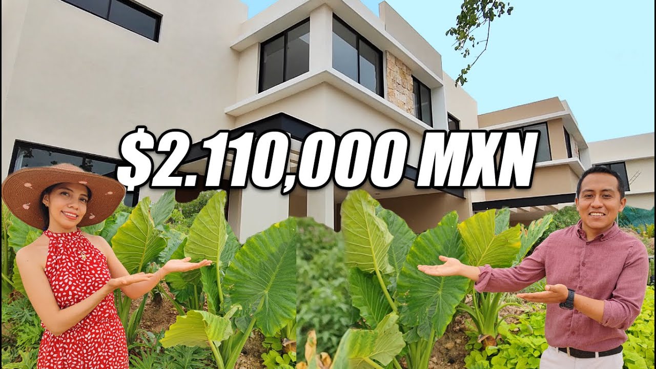 MÁS del 60% son ÁREAS VERDES!! - CASAS de LUJO en Mérida - Norte