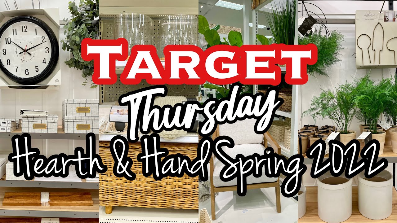 *2022* TARGET Hearth & Hand with Magnolia Spring Decor &bull; SHOP WITH ME