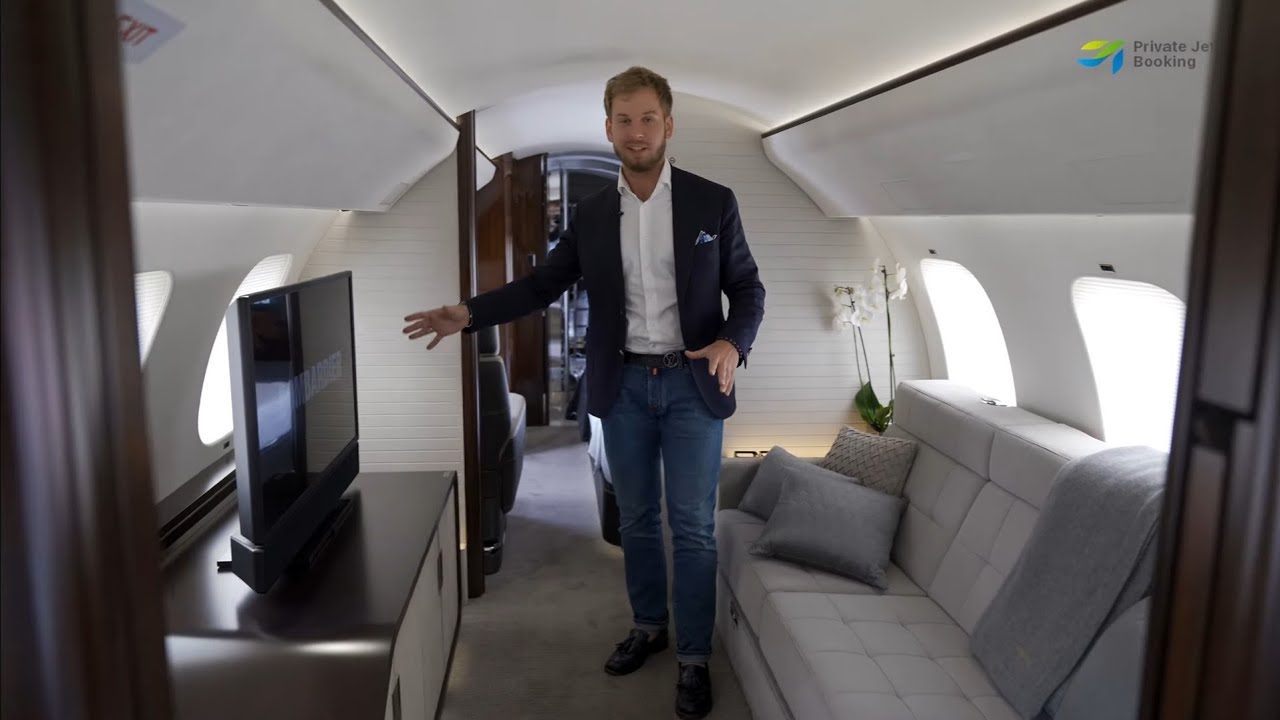 Аренда частного самолета Bombardier Global 7500.