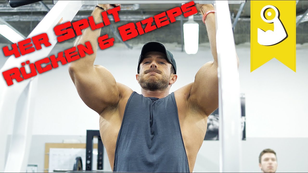 4er Split - Rücken/Bizeps