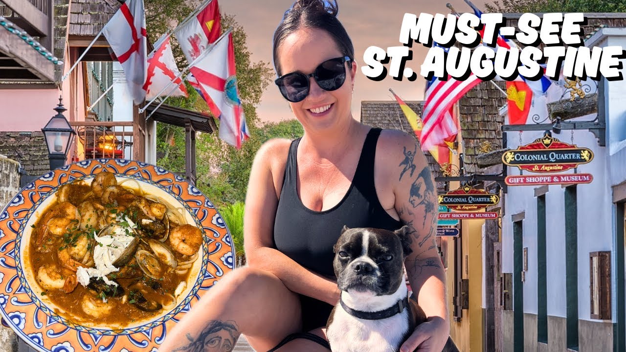 TOP Things To Do & EAT In St. Augustine - America's OLDEST City!