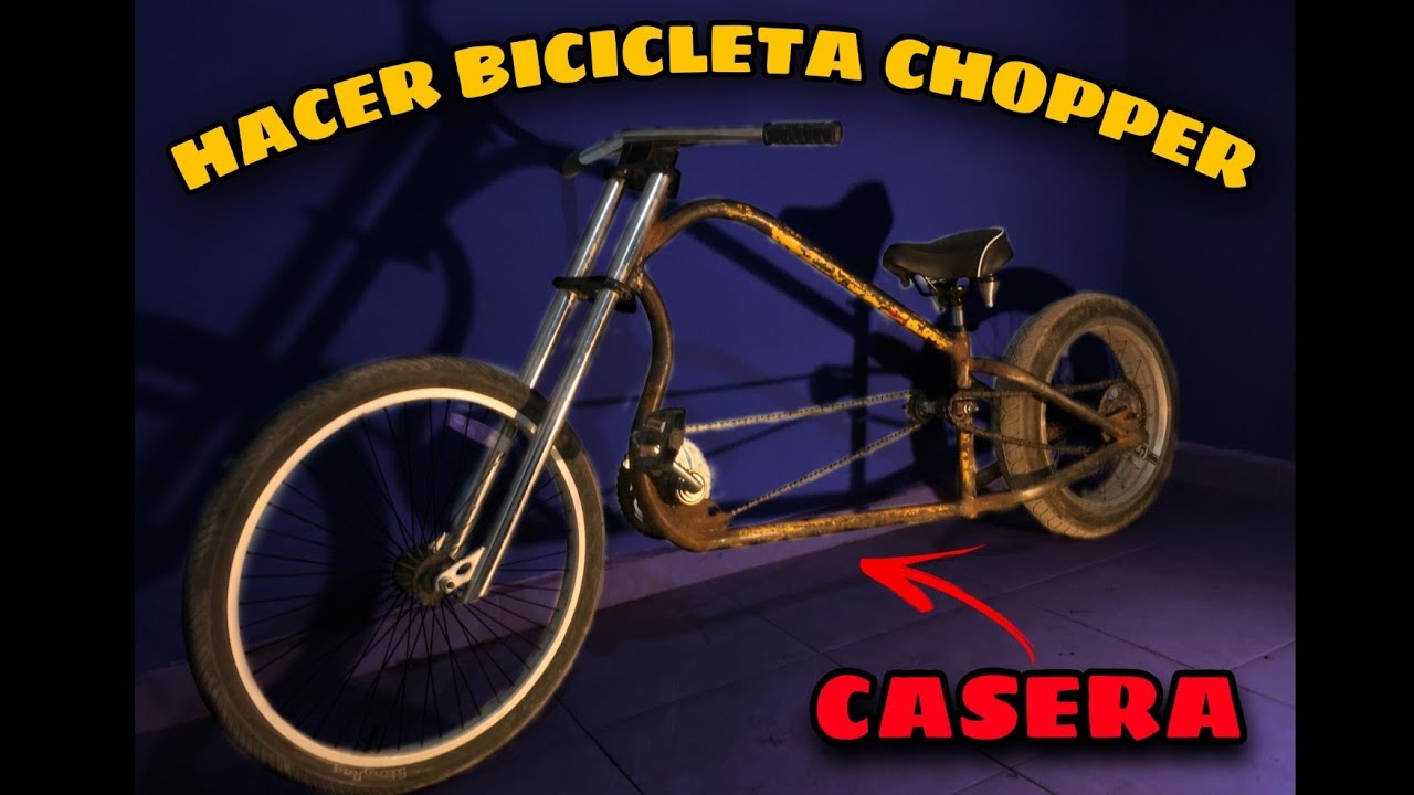 Planeando bicicleta chopper desde cero