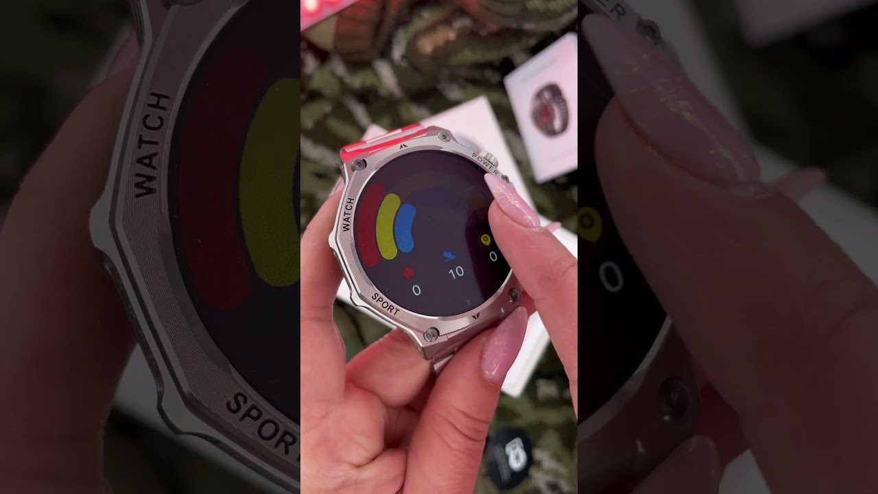 Розумний годинник Modfit Titan-X Silver Steel