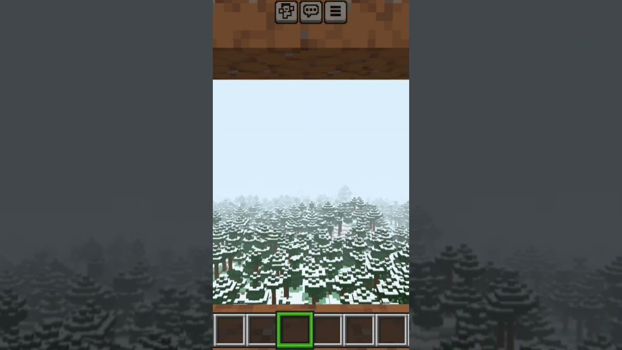 Minecraft Groundhog Day Winter To Spring (Less Than A Minute)