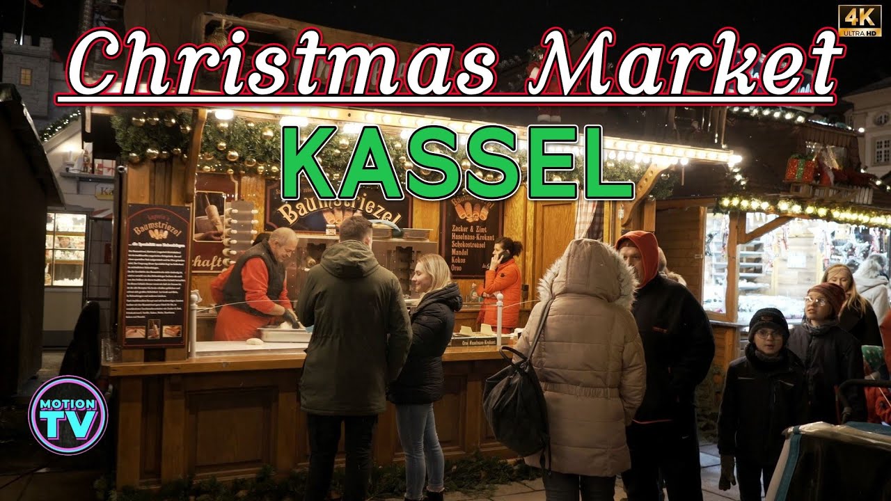 🇩🇪Weihnachtsmarkt Kassel 2023 Germany in 4K🇩🇪