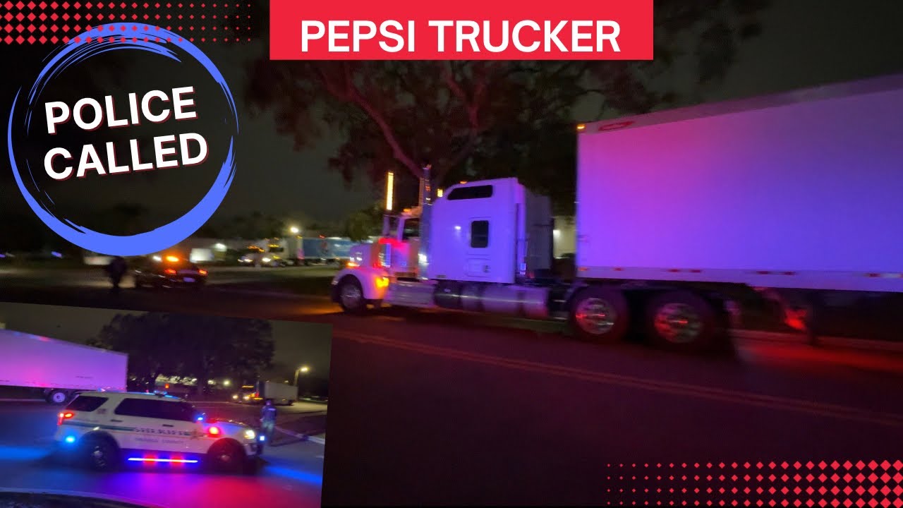 Nightmare Load !! PEPSI CO calls the POLICE on me !! $500 Free Money Giveaway FAIL OTR trucker