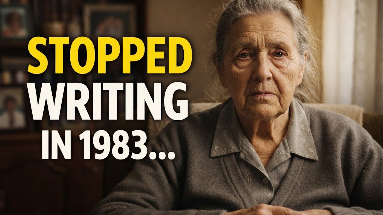 I'm 76 and I stopped writing letters in 1983
