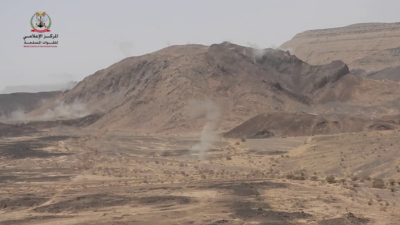 معارك شرسه وهروب مليشات  الحوثي تحت وقع نيران الجيش الوطني في جبهة صرواح