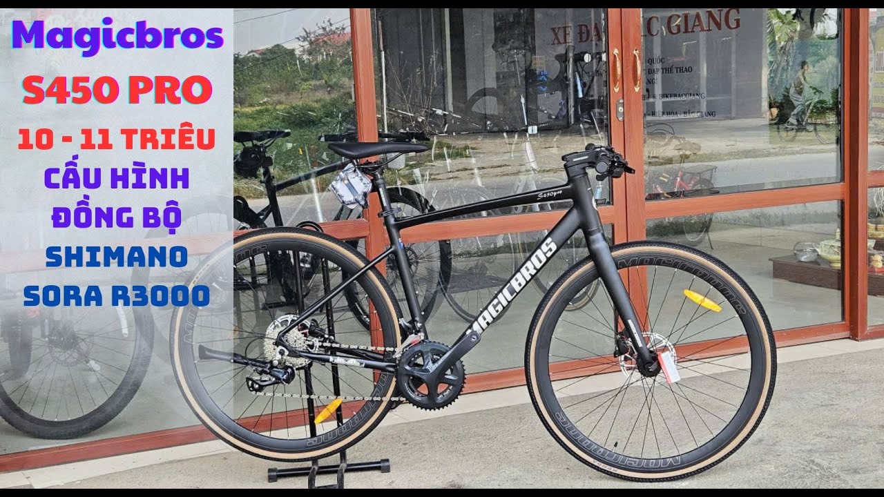 Xe Đạp Magicbros S450 Pro 2026  Full Shimano Sora R3000 Vượt Trội 10 - 11 Triệu