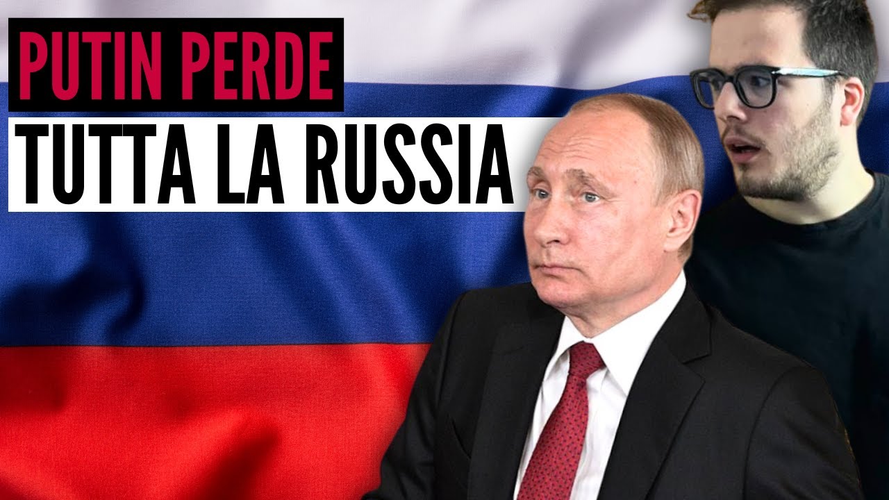 La RUSSIA rischia di spaccarsi in 5 STATI (e Mosca trema)