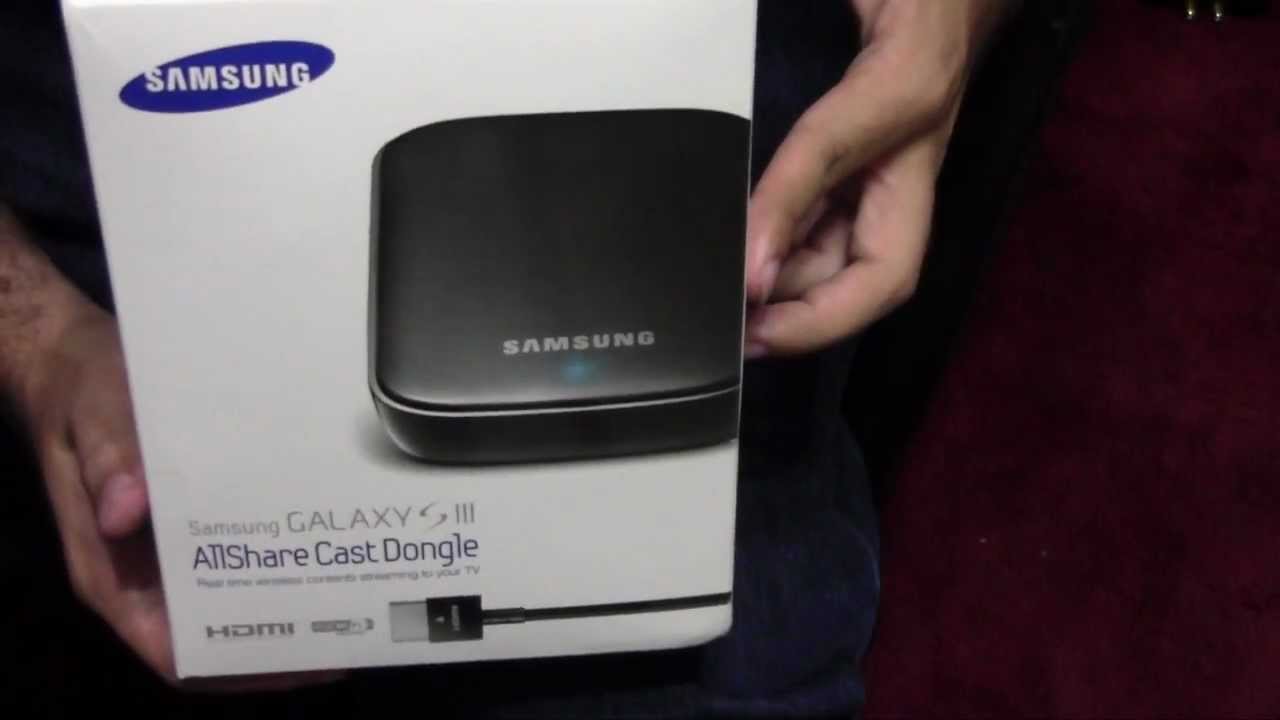 AllShare Cast Dongle Unboxing