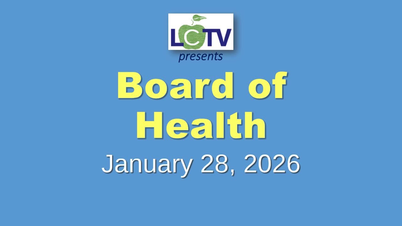 Board of Health - January 28, 2026