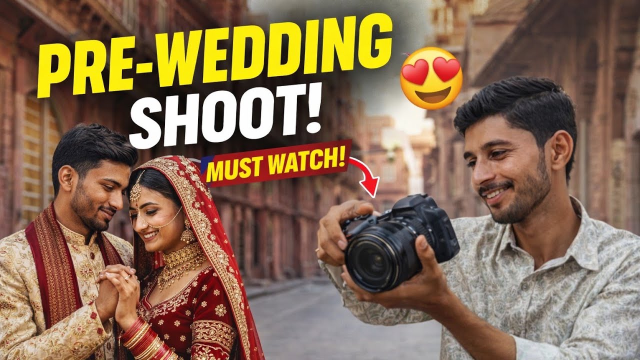 Pre Wedding Moments Captured Together 😉
