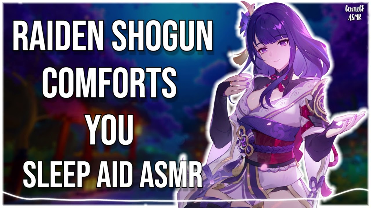 3DIO | Raiden Shogun Helps you Rest | Genshin Impact Sleep Aid ASMR RP