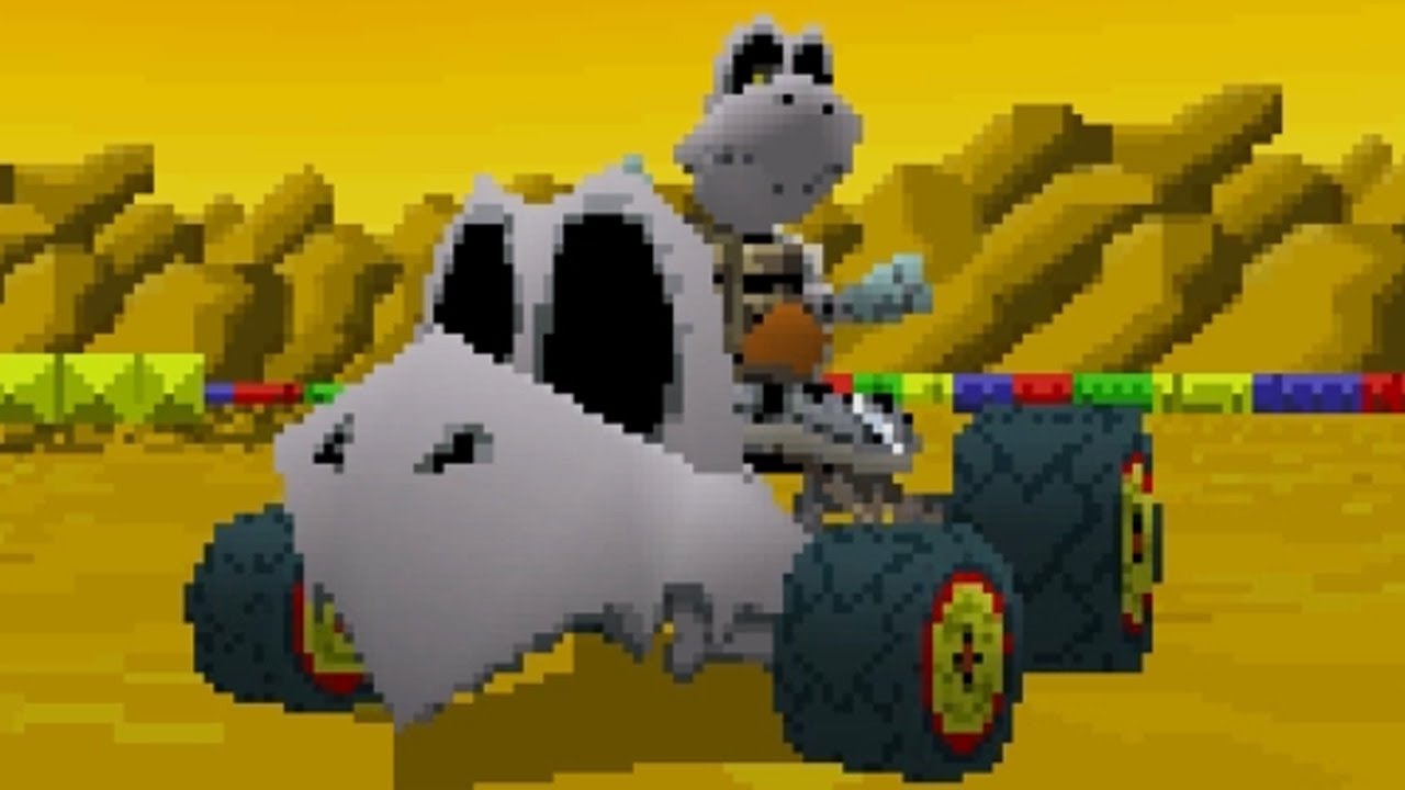 Mario Kart DS - 50cc Lightning Cup Grand Prix (Dry Bones Gameplay)