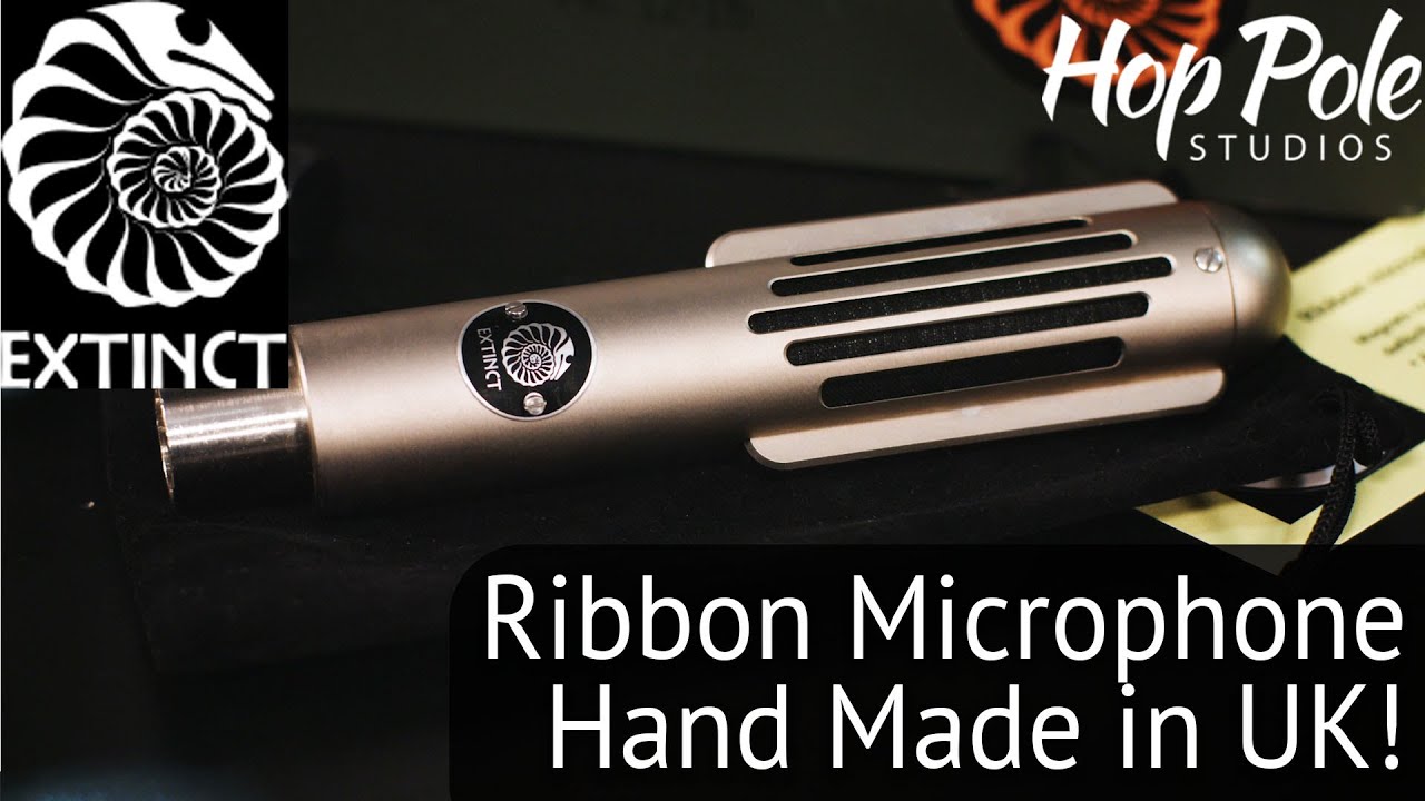 Extinct Audio Black Ops - Review - Hand-made Ribbon mic from the UK