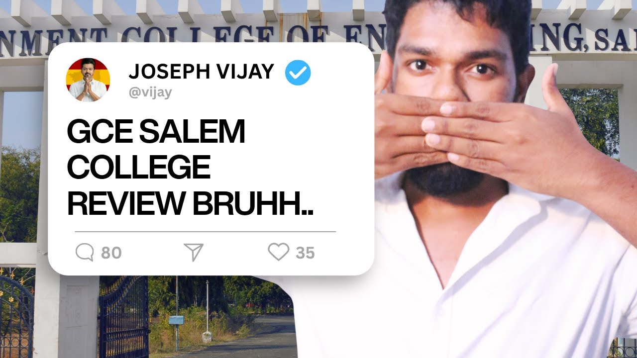 Is GCE SALEM Worth in 2025?😱 Placement, Hostel, fees| Investigated the TN Top Students