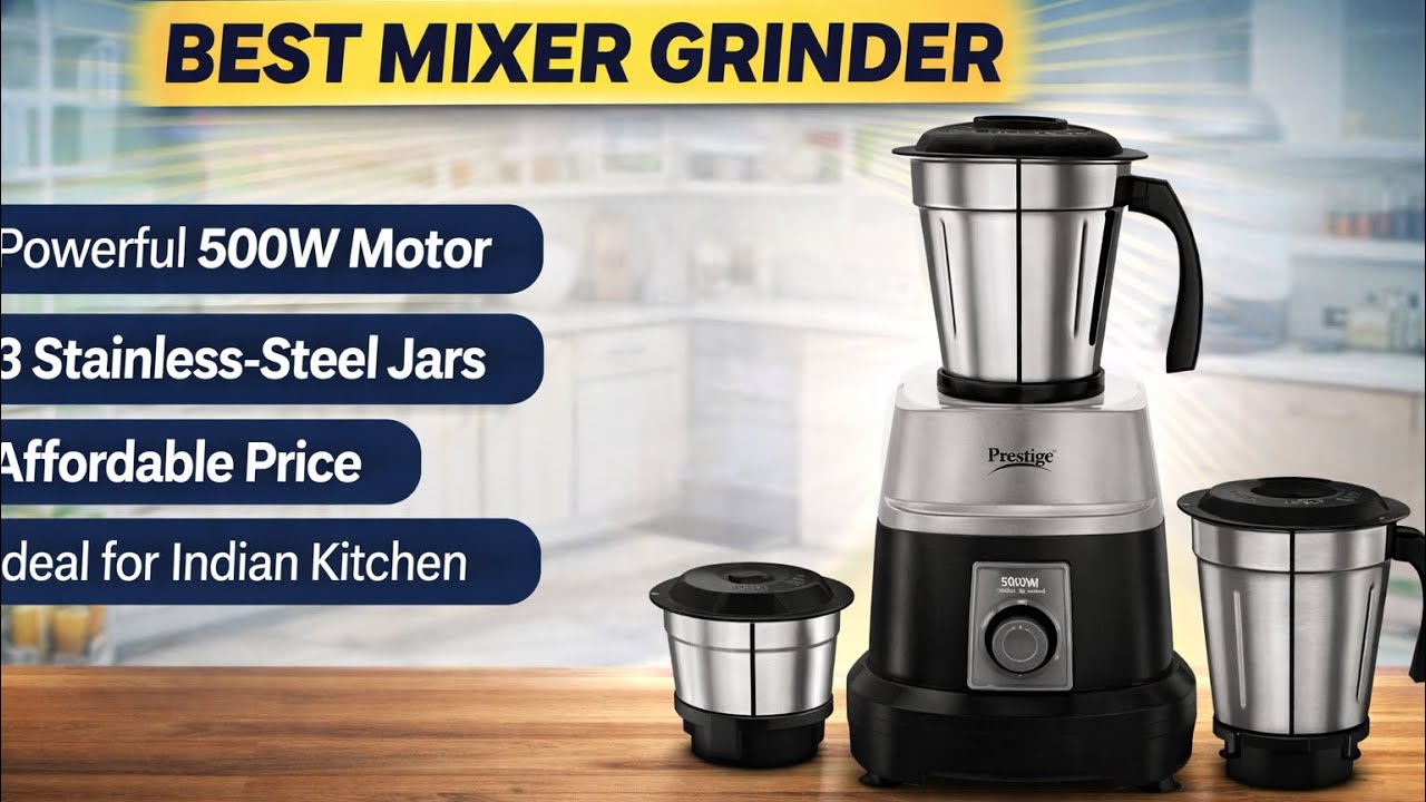 Prestige Orion mixer grinder unboxing | 3 jar mixer grinder | 500 watt | best mixer grinder in 2026🔥