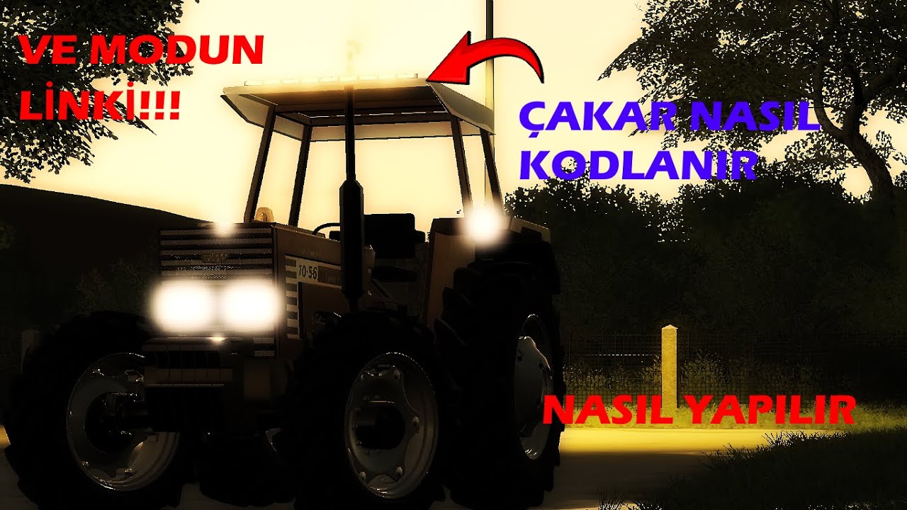 FS 19 Çakar NASIL YAPILIR KODLANIR!!!