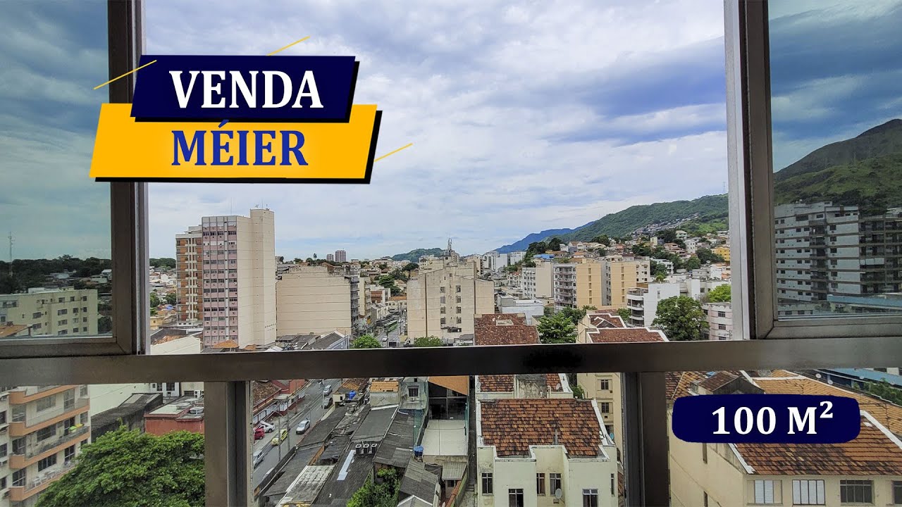 MÉIER ESQUINA DIAS DA CRUZ I 100M2 VISTAS PANORÂMICAS I 3 QUARTOS 3 BANHEIROS I PLAY I P.24H I VAGA