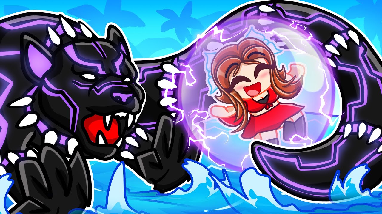 Playing As A PROTECTIVE BLACK PANTHER SEA MONSTER In CREATURES Of SONARIA