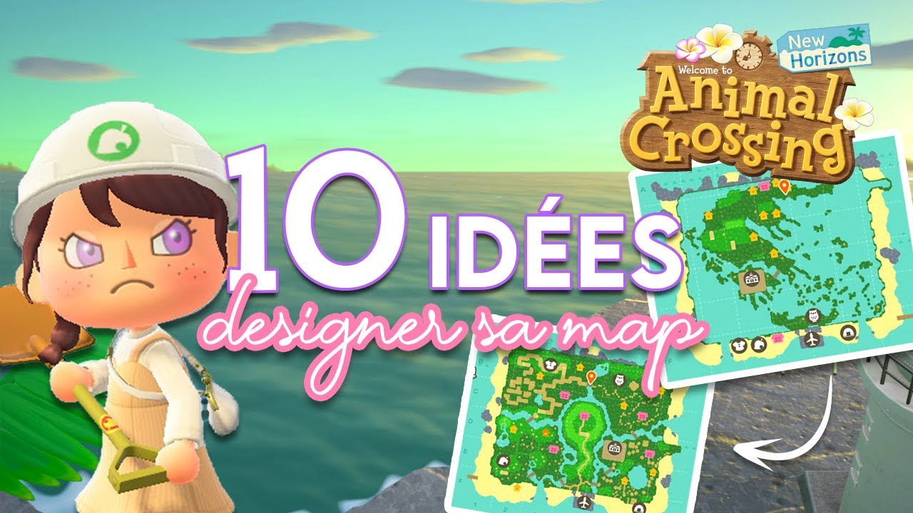 10 IDÉES POUR VOTRE MAP ✨ - ANIMAL CROSSING NEW HORIZONS
