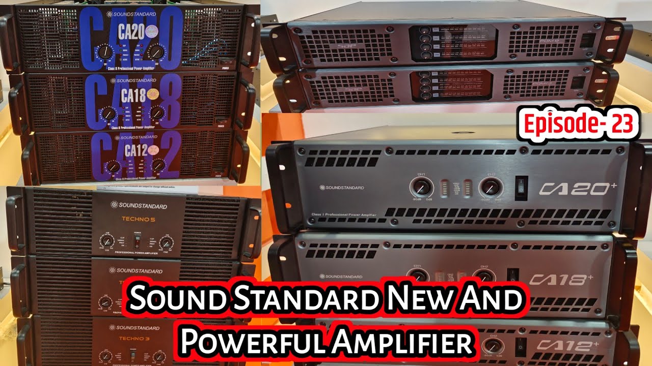 Sound Standard Original New And Powerful Amplifier Range | Team Pahadi Star