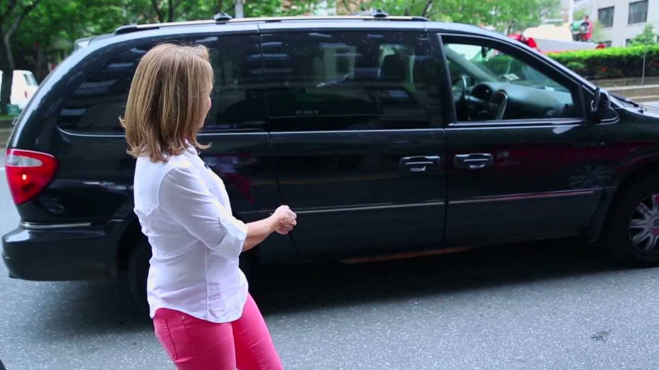 Catching Up With Katie: In Her Minivan