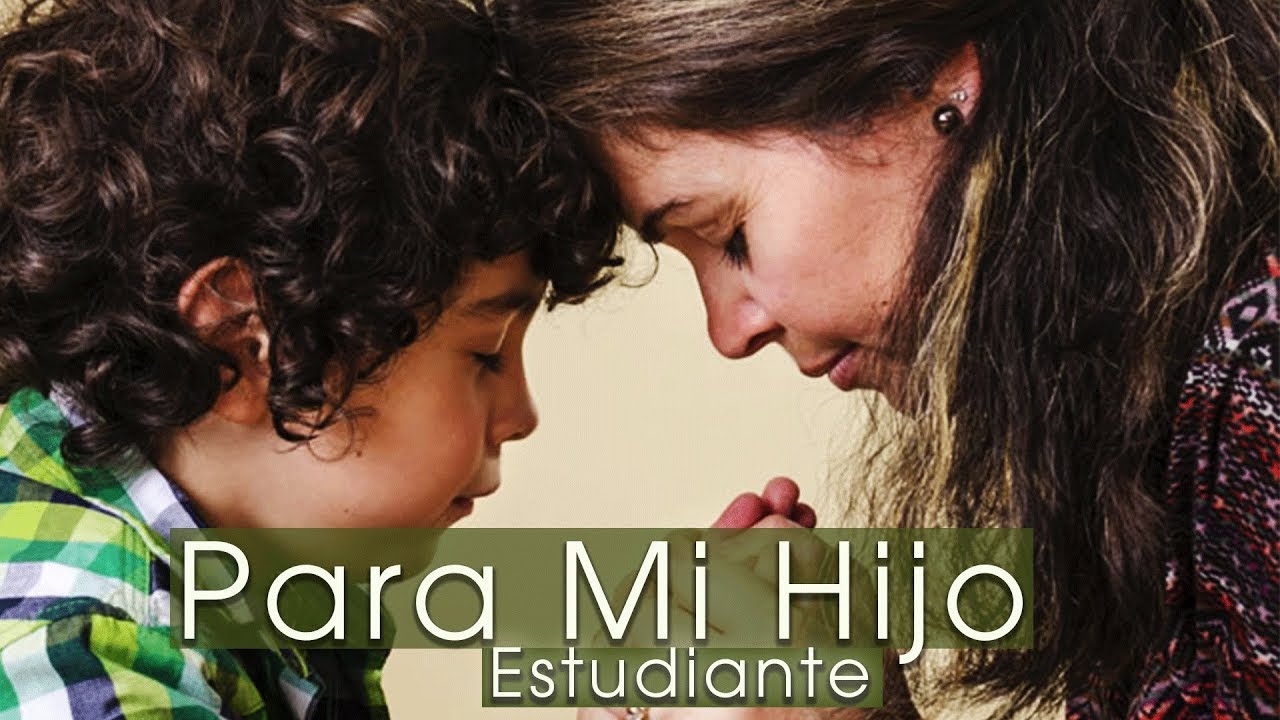Oración Corta para Mi Hijo Estudiante